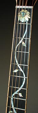 Mother of Pearl and Abalone Vine Inlay